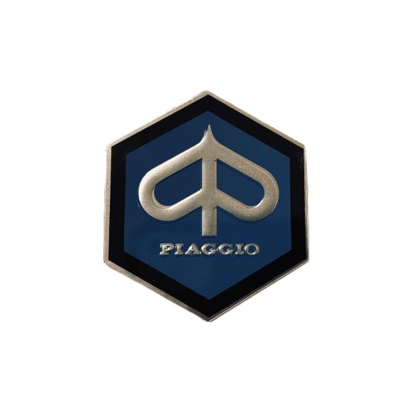 Emblem Piaggio 6-Eck Kaskade groß 125GTR / 150 Super / Sprint Veloce / Rally