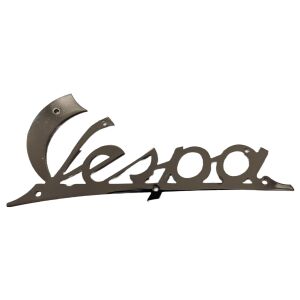 Schriftzug "Vespa" Beinschild vorne