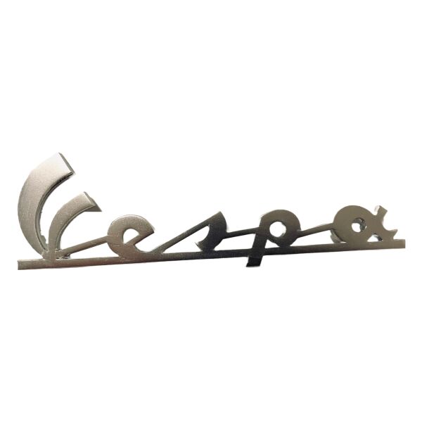 Schriftzug "Vespa" Beinschild vorne