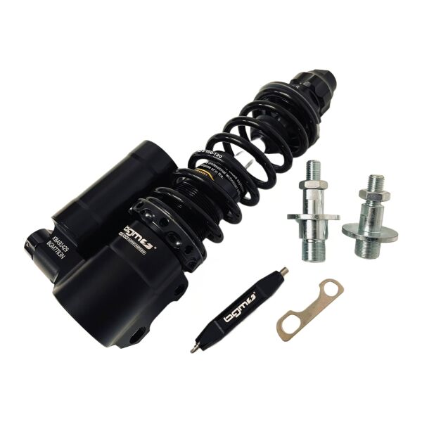 Stoßdämpfer vorne 195mm + 205mm Vespa PK schwarz