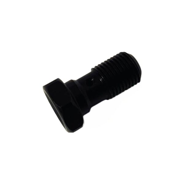 Hohlschraube Bremsleitung M10 x 1,00 Aluminium - Schwarz