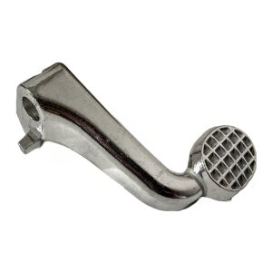 Bremspedal Alu poliert