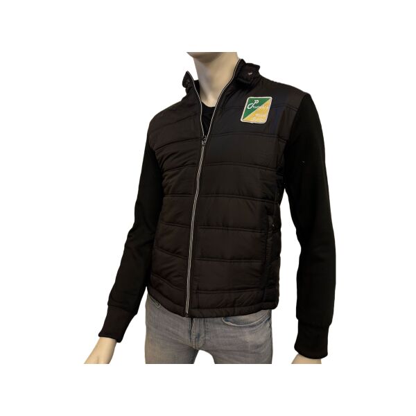 Hybrid Sweatjacke "Prutschis Vespa Garage" schwarz Gr. L