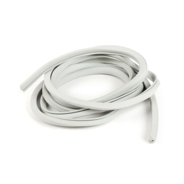 Seitenhaubengummi schmal grau für Vespa 8"