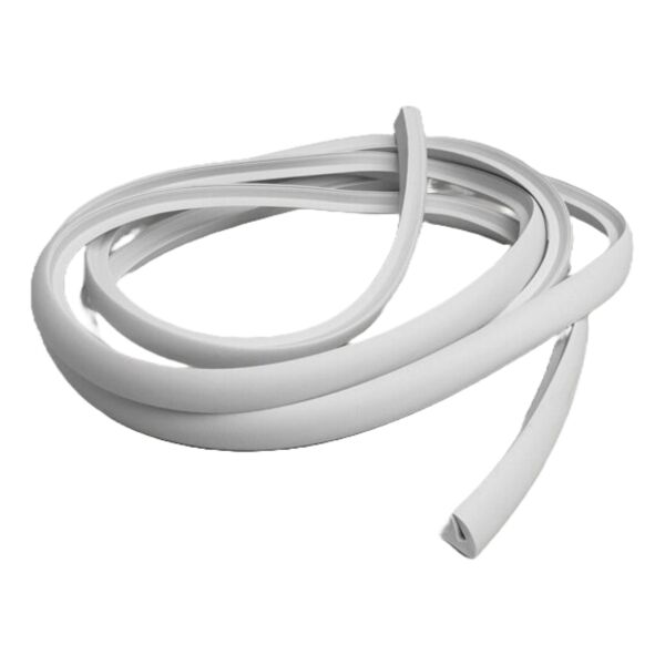 Seitenhaubengummi breit grau für Vespa 10"