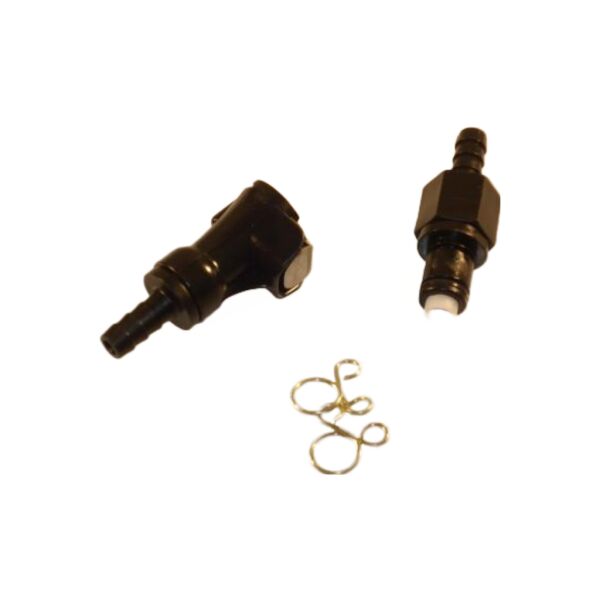 Benzinschlauchkupplung "Quick Action"  Ø innen  4mm  / Ø aussen 6mm