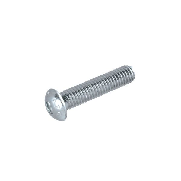 Linsenschraube M4x10mm, verzinkt, Torx ISO7380-1