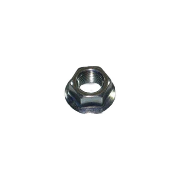 Polrad Mutter M12x1,25 mit Bund verzahnt,  PK/PX/Lusso