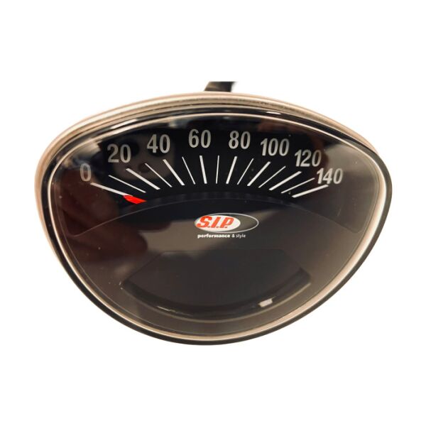 Drehzahlmesser/Tacho SIP 2.0 schwarz Oval